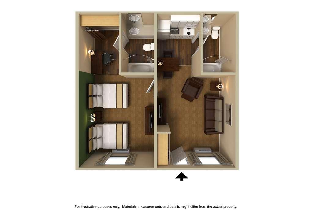 Extended Stay America Suites - Denver - Tech Center South - Inverness Centennial Chambre photo